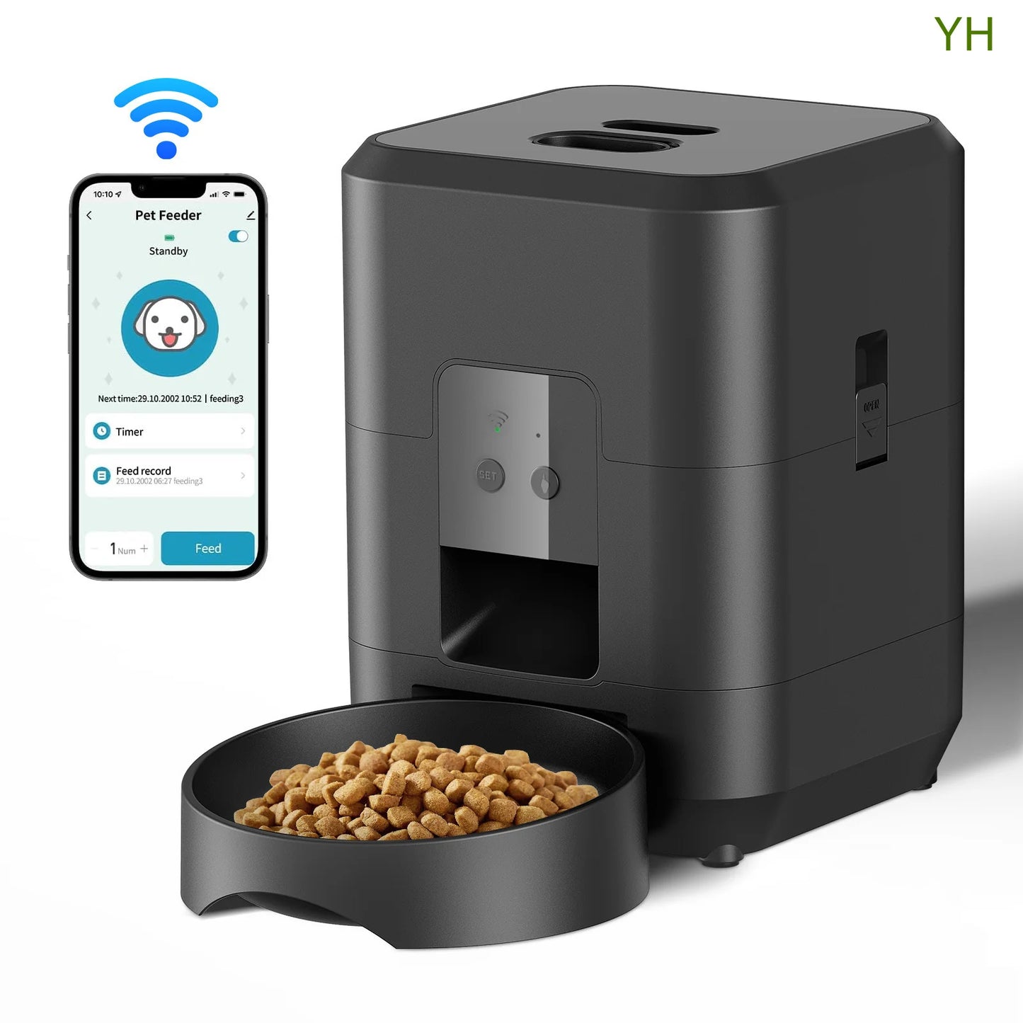 Revolutionary Automatic Pet Feeder with Smart Timing and Remote Control for Your Feline Friend