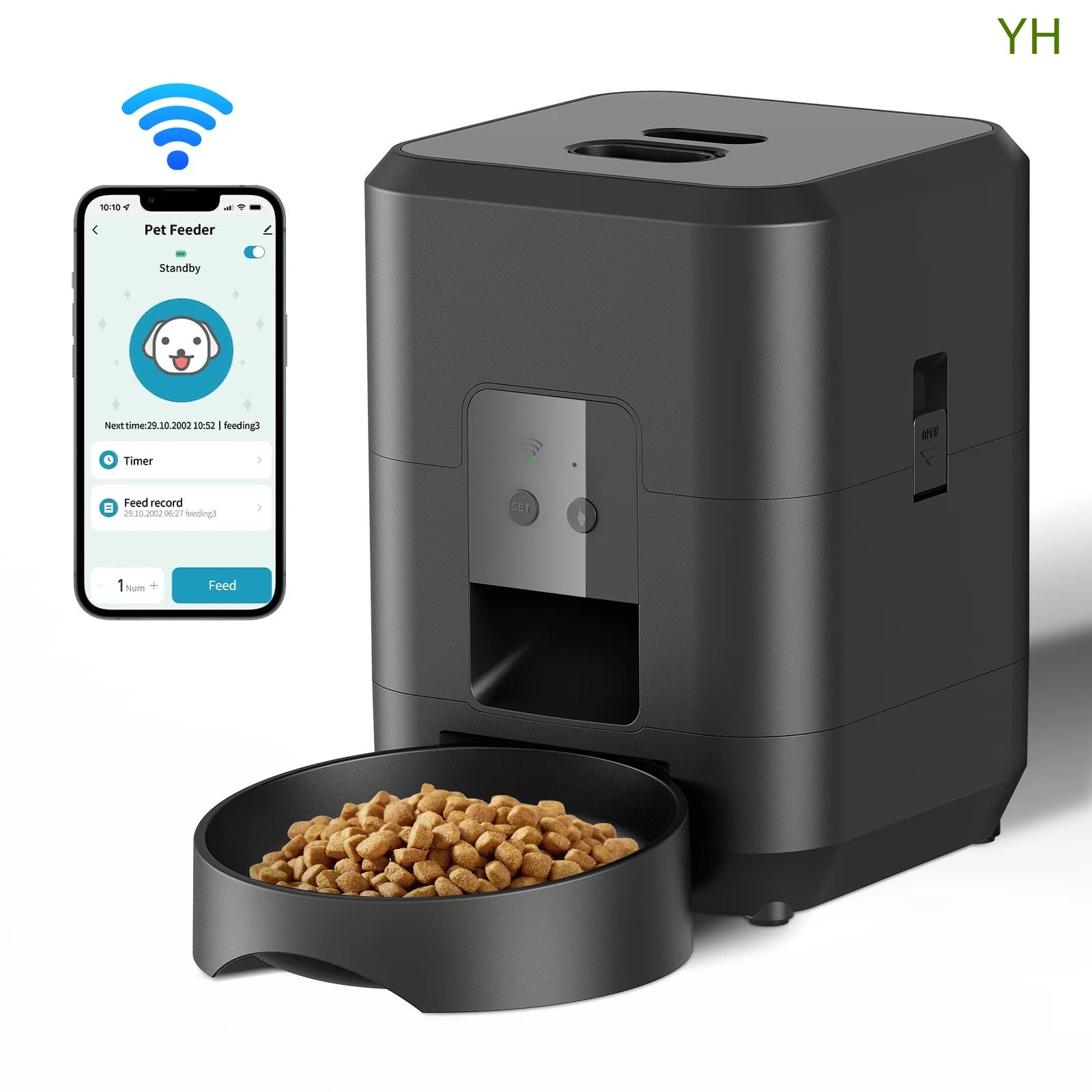 Revolutionary Automatic Pet Feeder with Smart Timing and Remote Control for Your Feline Friend