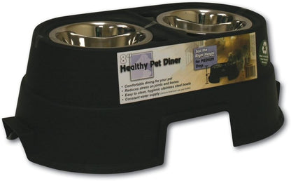 Elevate Your Dog's Dining Experience with OurPets Comfort Diner Elevated Dog Food Dish - Perfect for All Sizes!
