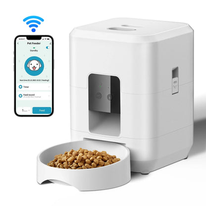 Revolutionary Automatic Pet Feeder with Smart Timing and Remote Control for Your Feline Friend