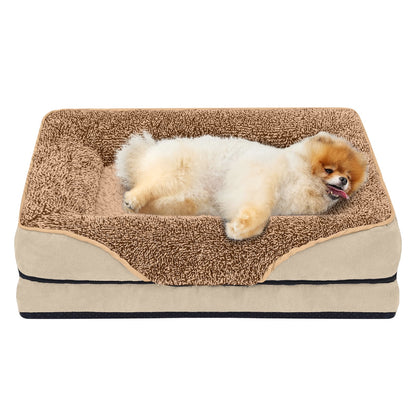 Ultimate Comfort Orthopedic Dog Bed - Supportive Sofa-Style Pet Bed with Washable Cover and Non-Slip Bottom for Small to Extra Large Dogs