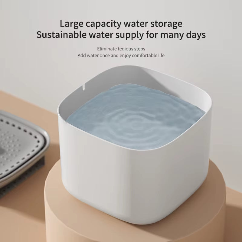 Elevate Your Pet's Hydration with the 3L Automatic Circulating Filter Fountain Feeder - Perfect for Cats and Dogs!