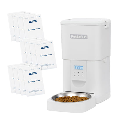 Revolutionize Mealtime with the PetSafe Flexfeed Automatic Pet Feeder Bundle - Perfect for Your Feline Friend!
