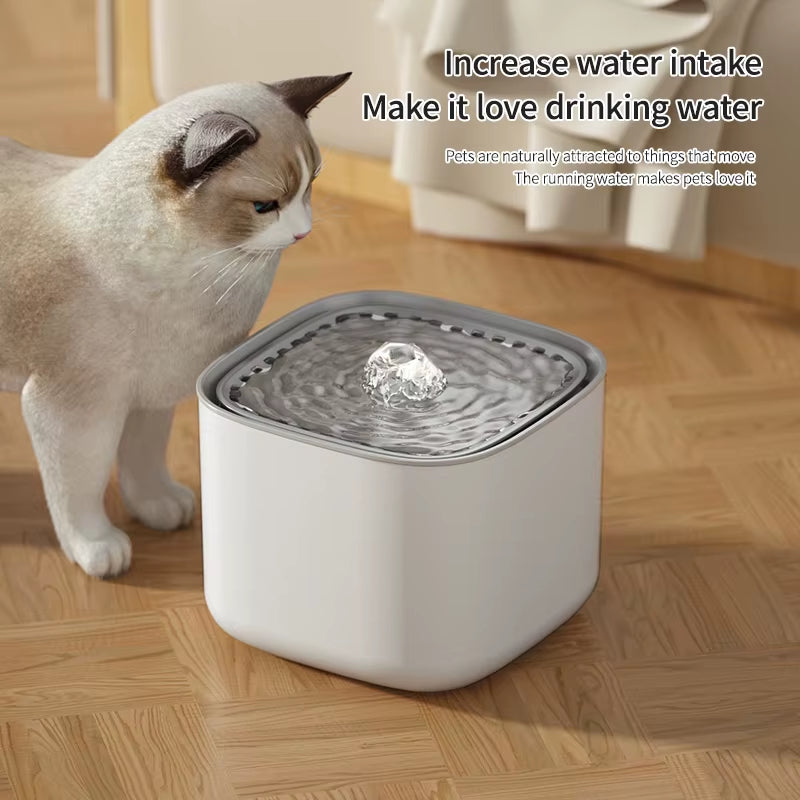 Elevate Your Pet's Hydration with the 3L Automatic Circulating Filter Fountain Feeder - Perfect for Cats and Dogs!